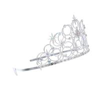 iplusmile Diadema Brillante con Estrellas y Gemas de Imitación para Mujer de Aleación para Bodas, Fiestas y Espectáculos