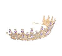 iplusmile Diadema de Cristal Nupcial Tocado de Novia Decoración de Boda para Niñas Princesas para Bodas y Fiestas
