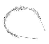 iplusmile Diadema de Estrella para Novias Gemas de Imitación y Purpurina Tocado de Boda Elegante para Eventos Formales y Peinados de Boda