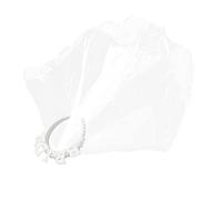 iplusmile Diadema de Perlas para Novia Tocado Decorativo para Fiesta Accesorio de Despedida de Soltera para Novia Diadema de Boda