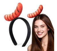 iplusmile Diadema de Simulación de Comida para Cosplay y Fiesta, Accesorio de Felpa Diseño Divertido y Buena Protección para Cabello