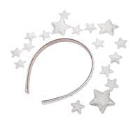 iplusmile Diadema Estrella Brillante para Mujer con Purpurina y Cinta de Colores Accesorio Manual para Fiesta Navidad Cumpleaños Carnaval y Festival Adorno de Pelo para Evento Especial