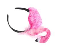 iplusmile Diadema Infantil Flamenco para Fiestas Hawaianas Accesorio Tropical para Cumpleaños y Banda de Pelo y Duradera para Cosplay y