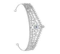 iplusmile Diadema Nupcial de Aleación Circonitas 3A Tocado de Boda para Mujer Brillante Ligera y Resistente Adecuado para Novias Damas de Honor y Eventos Obsequios