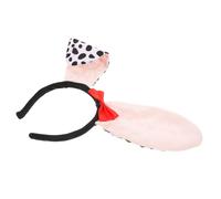 iplusmile Diadema Orejas De Perro Linda Para Disfraz De Dálmata Orejas De Animal Esponjosas Accesorios Para Fiesta De Halloween y Cosplay Para Niña Niño