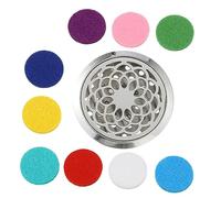 iplusmile Difusor De Para Coche Clip De Ventilación Diseño Hueco Natural Incluye Almohadillas De Repuesto Aromaterapia Para Vehículos y Espacios Pequeños