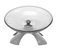 iplusmile Disco de Ejercicio para Hámster Silencioso Rodamiento de Acero y Base Plástica, Tamaño Pequeño para Jerbos y Mascotas Pequeñas, Juguete para Correr en Jaulas Color Color Aleatorio