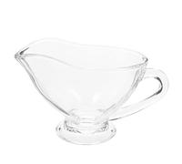iplusmile Dispensador de Salsa de Vidrio de Jarra Vertedora Sin Goteo para Salsas y Aderezos para Cocina y Restaurantes Premium y Diseño Ergonómico