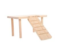 iplusmile Escalera para Jaula De Hámster Plataforma Decorativa para Hámster y Juguete para Chinchilla