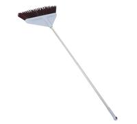 iplusmile Escoba Doméstica con Mango Diseño sin Doblar para Limpieza Cómoda Cerdas Suaves para Suelo Interior y Exterior Oficina Garaje Cocina Patio