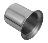 iplusmile Escobillero De Acero Inoxidable para Baño Soporte De Vaso para Cepillo De Limpieza para Casa y Dormitorio Diseño De Montaje Pared