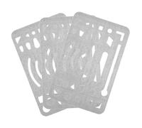 iplusmile Escudo De Borrado Portátil Acero Inoxidable 3 Piezas Herramienta Dibujo Técnico Plantilla Protector Borrador para Dibujo Artesanal Uso Escolar y Profesional