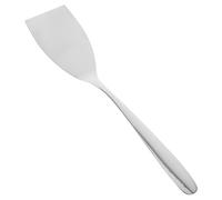 iplusmile Espátula para Freír Carne Portátil de Acero Inoxidable, Pala Plana para Cocina Profesional y Camping, Accesorio para Parrilla y Pizza