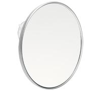 iplusmile Espejo con Ventosa para Baño 30X, Espejo Cóncavo Plateado de 150 Mm, Ángulo de Visión Amplio para Maquillaje y Cuidado Personal