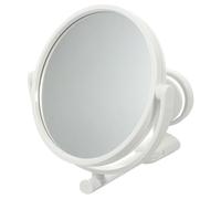 iplusmile Espejo de Baño y Giratorio sin Taladro con Parche Adhesivo Doble Cara para Maquillaje y Decoración del Hogar para Dormitorio y Tocador