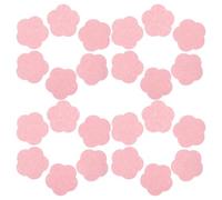 iplusmile Esponjas Faciales Multifunción de Algodón para Limpieza y Desmaquillado, 30 Unidades Rosa, Compactas y Suaves para Epidermis Delicada y Uso Diario