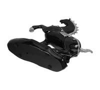 iplusmile Estatua de Caballo de Resina Negra Grande para Escritorio, Adorno Decorativo Feng Shui 2026 Diseño Chino, Figura de Riqueza y Suerte para Oficina y Hogar, Artesanía Detallada