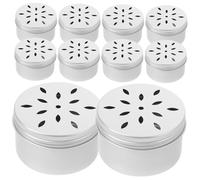 iplusmile Estuche De Entrenamiento Olfativo para Perros 10 Piezas Tapas De Aluminio Perforadas, 120 Ml, Material Seguro, Adecuado para Adiestramiento Canino y Trabajo De Búsqueda De Aromas