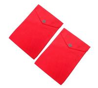 iplusmile Estuche de Terciopelo Rojo para Guardar Textos Religiosos, 2 Unidades, Bolsa Organizadora para Biblia y Escrituras Sagradas, Diseño Tradicional Chino, Protección y Almacenamiento