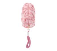iplusmile Estuche Escolar con Forma de Corazón, Gran Capacidad y Diseño Kawaii para Chicas, Organizador de Útiles Escolares de Felpa Suave