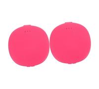 iplusmile Estuche para Tazas Menstruales 2 Piezas Silicona Resistente Rosa Compacto Reutilizable Salud Femenina Viaje Almacenamiento Práctico Seguro