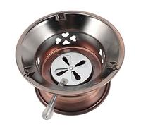 iplusmile Estufa De Alcohol Retro Quemador Metálico Portátil Hornillo De Alcohol para Acampar Equipo De Cocina para Exteriores De Acero Inoxidable para Camping