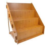 iplusmile Expositor De Tartas De Madera De Soporte para Cupcakes y Especias Organizador De Perfumes para Cocina Mesa y Mostrador DIY