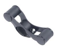 iplusmile Extensor de Bicicleta Negro de Plástico Ligero Montaje en Manillar para Accesorios de Ciclismo y Soporte para Luces y Cuenta Kilómetros