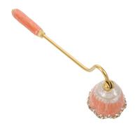 iplusmile Extintor de Velas con Mango de Esmalte Rosa Accesorio Vintage para Apagar de Velas Aromáticas y Portavelas Diseño Elegante para Decoración y Seguridad el Hogar