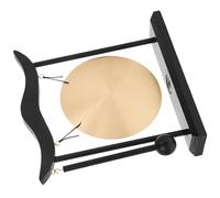 iplusmile Feng Shui Gong de Cobre y Madera para Decoración de Mesa Adorno Zen para Hogar y Oficina Centro Decorativo Elegante y Duradero Regalo para Ambiente Tranquilo