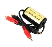iplusmile Filtro de Audio para Coche Supresor de Ruido Estéreo Aislador de Bucle Tierra sin Alimentación para Sistemas de Sonido Automotriz y Estéreo Doméstico