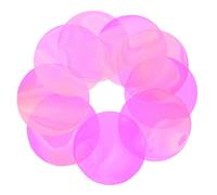 iplusmile Filtros De Láminas De Gel De Luz De Atardecer para Fotografía y Cine, Portátiles y Livianos, Película Pet Translúcida Roja De 66 Mm, Pack De 10, para Iluminación Creativa y Ambiental