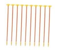 iplusmile Flechas De Juguete con Ventosa para con, Plumas, Plástico Resistente, Bolsa y Tubo para Transporte, 10 Unidades, para Niños y Niñas, Juegos Al Aire Libre y Competición
