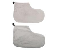 iplusmile Funda Envolvente Algodón y Felpa Ligera Cera de Parafina para Terapia de Pies para Mejorar la Absorción, Adecuado para Cuidado Personal