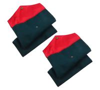 iplusmile Funda para Libros Religiosos de Terciopelo Suave Color Verde Oscuro, Bolsa Organizadora de Escrituras 2 Piezas, Estuche para Guardar Biblias y Textos Budistas, Portátil