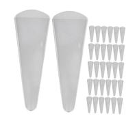 iplusmile Fundas Protectoras para Tijeras de Peluquero 50 Unidades Tamaño Estándar Funda Ligera Portátil para Salón y Barbería Uso Profesional