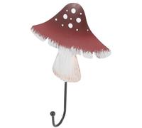 iplusmile Gancho de Pared Decorativo y Es Adecuado para Colgar Sombreros y Llaves de Metal en Forma de Hongo Color Café, Ahorra Espacio en Dormitorio o Sala de Actividades