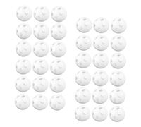 iplusmile Generador De Ruido De Juguete 24mm Para Niños Accesorio Plástico Para Insertar y Reemplazo Uso Muñecos y Peluches Juego Bricolaje 100 Piezas Para Estimular Atención y Reflejos