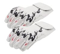 iplusmile Guantes de Boxeo para Entrenamiento de Kickboxing Blancos Acolchado Absorbente, Correa Ajustable en Muñeca, Malla Transpirable para Hombres, Mujeres y Jóvenes, Equipo de Sparring