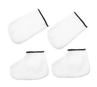 iplusmile Guantes De Cera Para Manos y Pies 2 Pares Reutilizables Aislamiento Térmico Para Hidratación y Alivio De Fatiga En Tratamientos De Spa