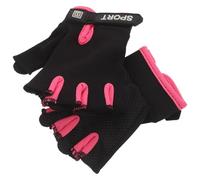 iplusmile Guantes Deportivos sin Dedos Niñas, Transpirables y Antideslizantes, de Nylon, Fáciles de Poner, Ideales para Ciclismo y Patinaje al Aire Libre