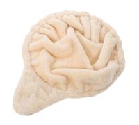 iplusmile Hamaca para Gatos de Felpa Suave 33 CM Cama Columpio Beige para Árbol de Gatos Accesorio de Repuesto Cómodo para Mascotas Pequeñas y Cama Colgante para Siesta Interiores