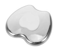 iplusmile Herramienta de Masaje Facial Inoxidable Tabla de Guasha Forma de Manzana para Tonificar la Masajeador Portátil para Cuidado Facial Viaje