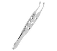 iplusmile Herramienta de Pinzas para Masaje Ocular y Glándulas de Meibomio, Acero Inoxidable Clips Pequeños para Uso en Blefaroplastia y Cuidado de Párpados