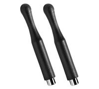 iplusmile Herramienta para Decoración de Uñas 2 Piezas Imán de Ojo de Gato Varita Magnética Negra para Uñas de Gel Adaptable a Diferentes Estilos y Técnicas