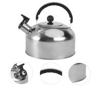 iplusmile Hervidor Inoxidable con Silbido para Cocina de Inducción y Gas Hervidor Práctico y para y Vino Caliente