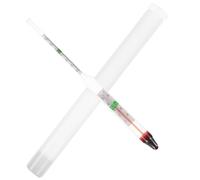 iplusmile Hidrómetro para Acuarios de Agua Salada, Medidor de Salinidad 1.060 Material de Vidrio y Plástico Resistente, Instrumento Portátil para Prueba de Agua Marina y Piscinas