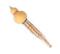 iplusmile Hulusi Hecho a Mano De Bambú y Calabaza Natural, Instrumento Musical Étnico Clave c Lengüeta De Aleación Para Tono Puro, Adecuado Para Principiantes y Amantes Música