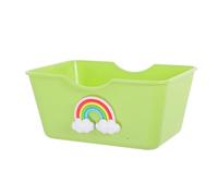 iplusmile Inodoro para Hámster Hábitat para Animales Pequeños Bandeja De Arena Pequeña Bañera para Hámster Caseta para Hámster Cajas De Arena para Hámster Casita para Pájaros Hábitat para