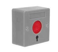 iplusmile Interruptor de Llamada de Emergencia Inalámbrico con Botón Pulsador y Llave de Liberación, Panel de Alarma para Personas Mayores, Sistema de Seguridad para Baños y Habitaciones,